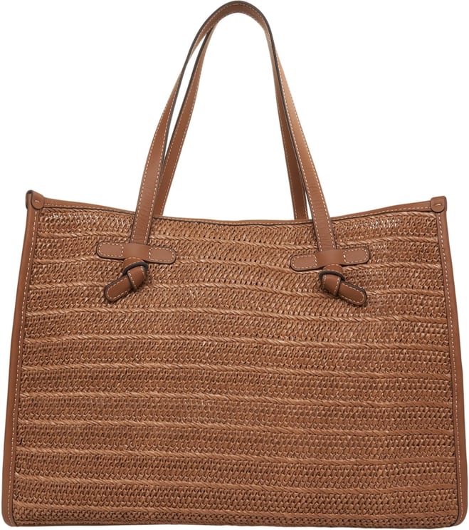 Gianni Chiarini Straw shopper 'Marcella'