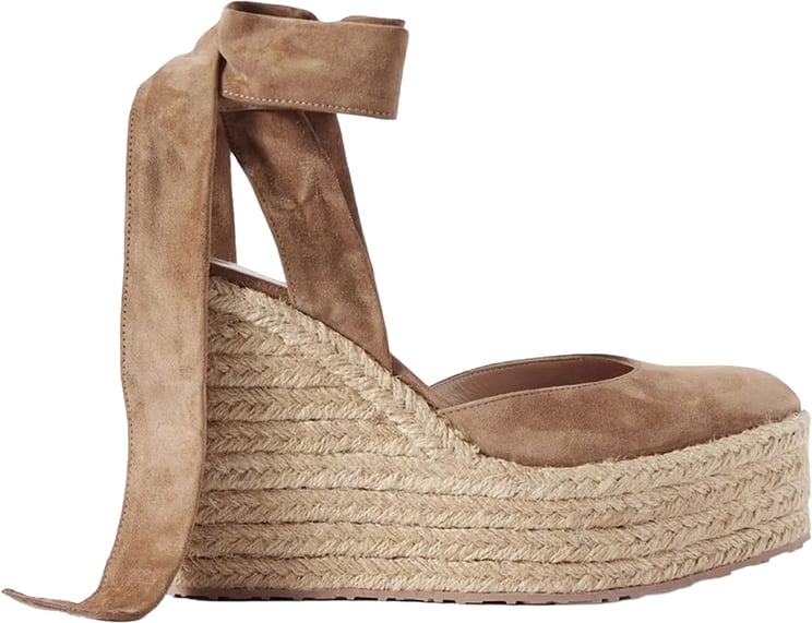 Gianvito Rossi Gianvito Rossi Suede Wedge Espadrilles