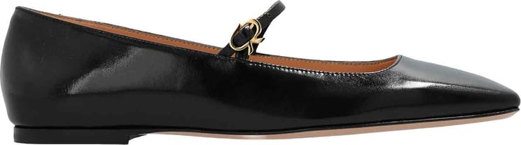 Gianvito Rossi Gianvito Rossi Christina Leather Ballerina Flats