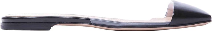 Gianvito Rossi Gianvito Rossi Plexi Slingback Flats