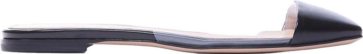 Gianvito Rossi Gianvito Rossi Plexi Slingback Flats
