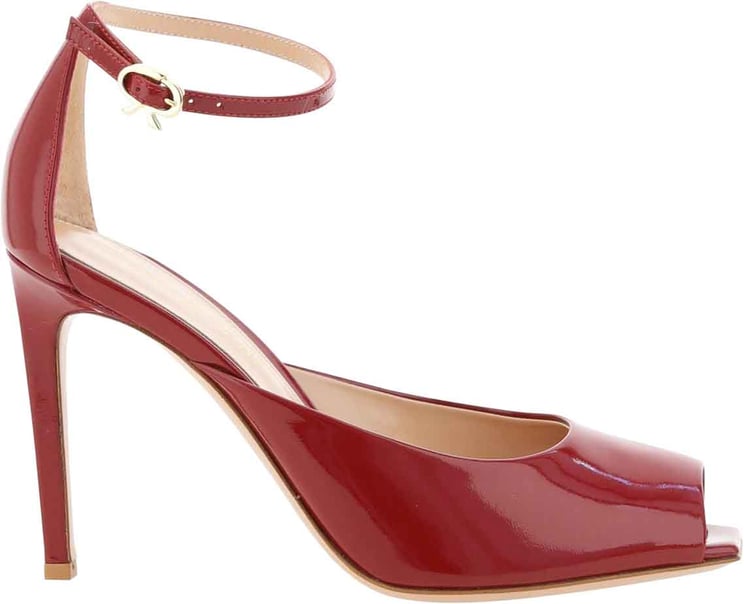 Gianvito Rossi Gianvito Rossi Nuit 95 Glossed-Leather Pumps