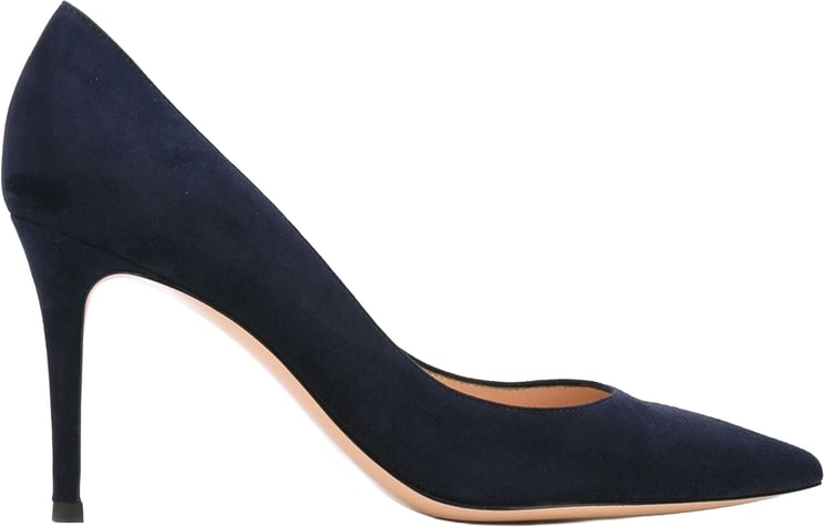 Gianvito Rossi With Heel Navy