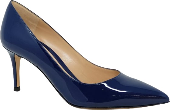 Gianvito Rossi GIANVITO ROSSI G26770.70RIC. VERNAVY NAVY PATENT PUMPS