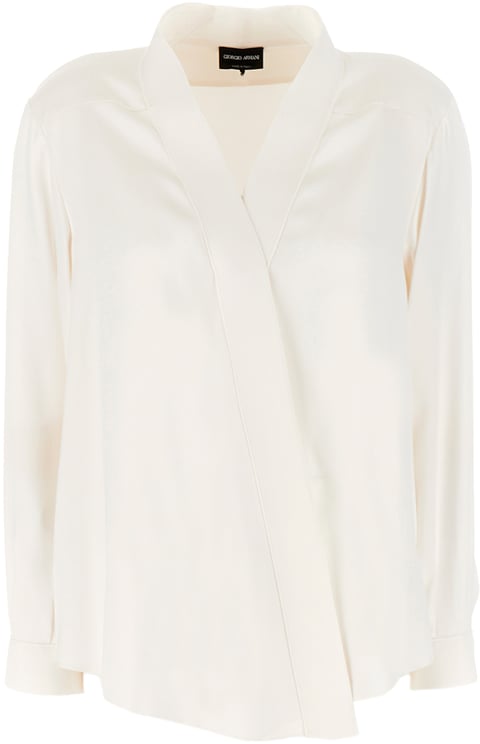 Giorgio Armani Giorgio Armani White silk blouse