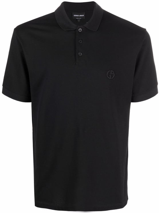Giorgio Armani T-Shirts And Polos Black
