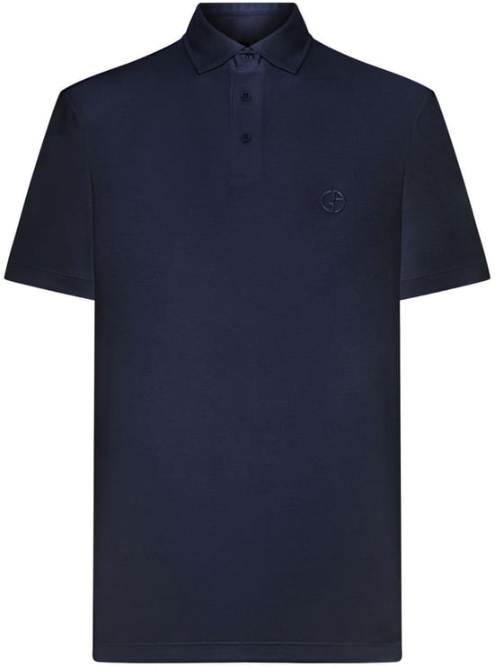 Giorgio Armani T-Shirts And Polos Navy