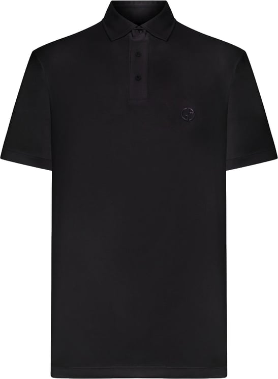 Giorgio Armani T-Shirts And Polos Black