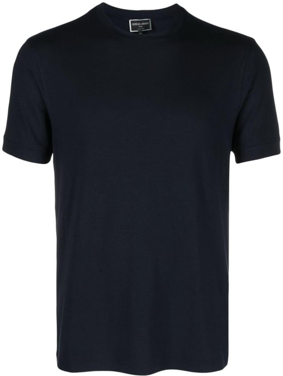 Giorgio Armani T-Shirts And Polos Navy