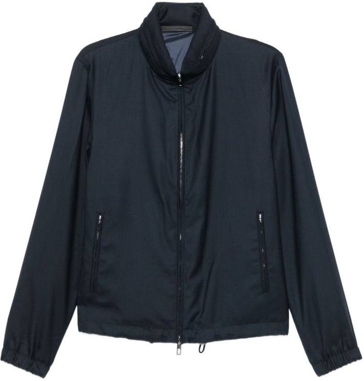 Giorgio Armani Coats Blu