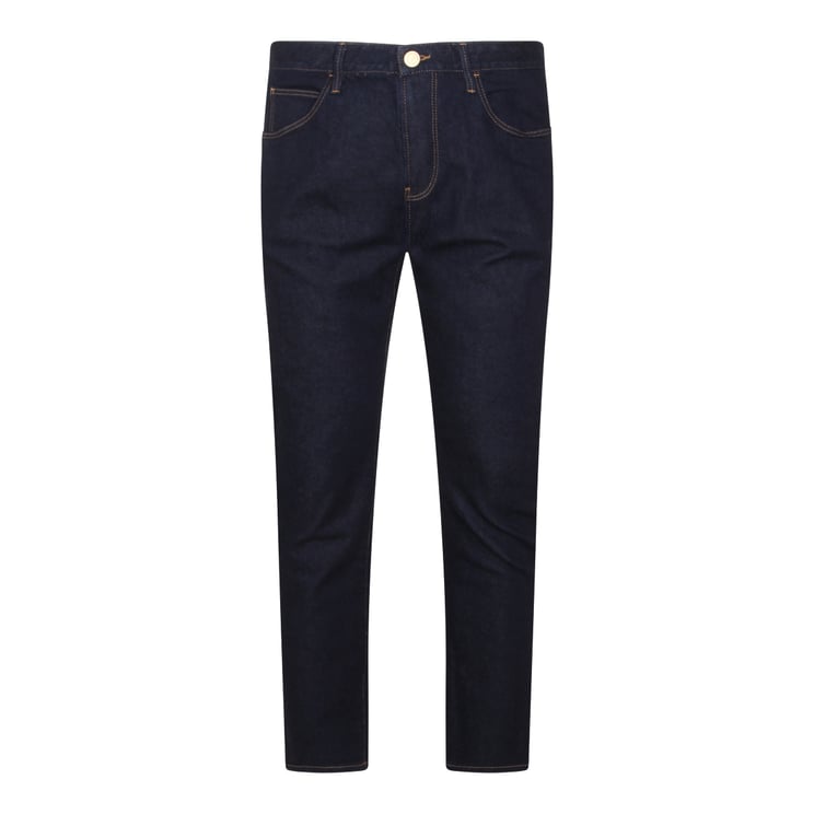 Giorgio Armani Slim-Fit Dark Blue Denim Jeans