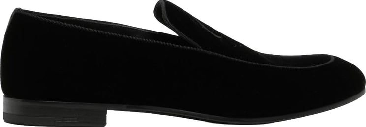 Giorgio Armani Flat Shoes Black