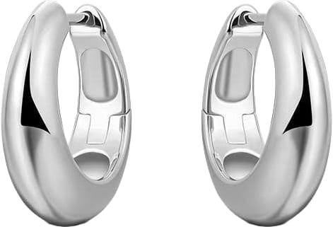 Gisser Jewels Gisser Jewels Oorbellen KCL6/18 Zilver 6mm x 18mm