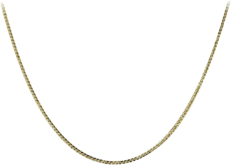 Gisser Jewels Gisser Jewels Collier VGC001-42+3 14k Geelgoud Vossenstraart 42+3cm