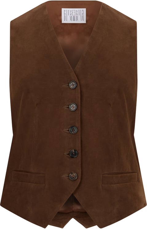 Giuseppe Di Morabito Suede vest
