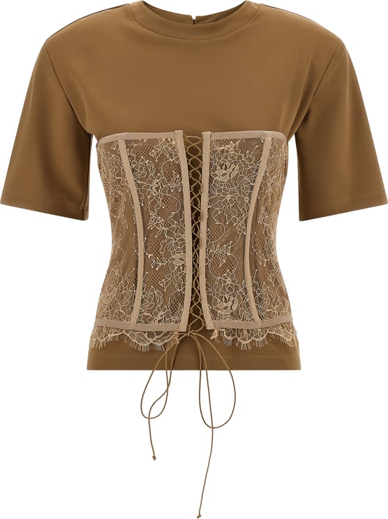 Giuseppe Di Morabito Giuseppe Di Morabito Brown Viscose T-Shirt