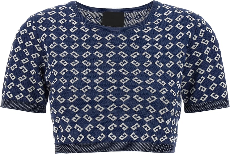 Givenchy Givenchy Blue Viscose T-Shirt