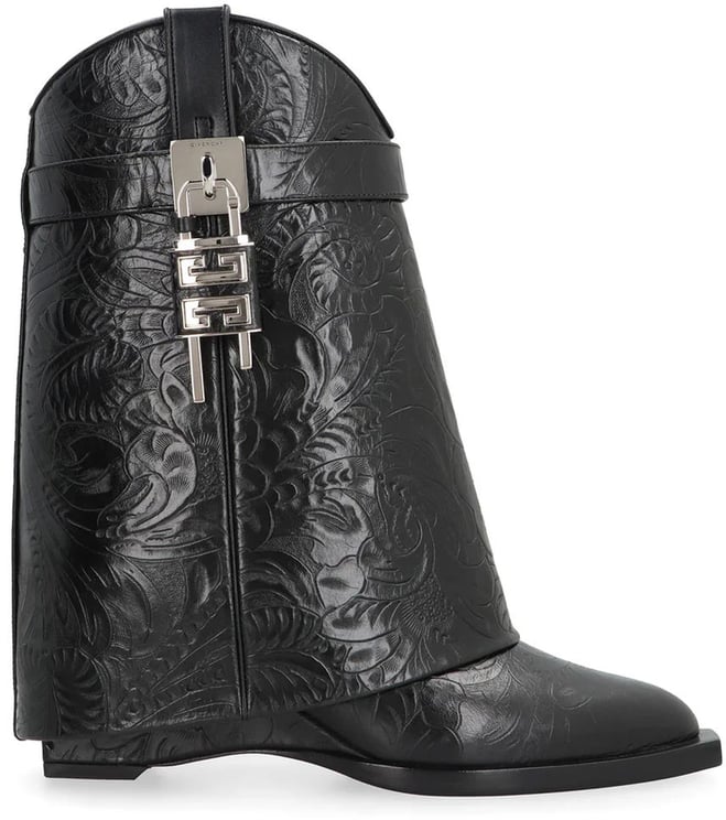 Givenchy Givenchy Lock Cowboy Boots