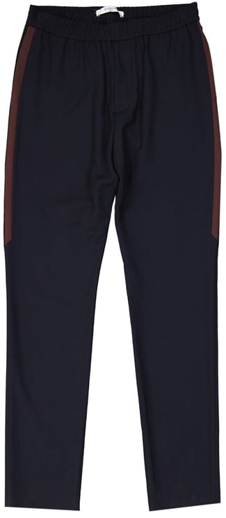 Givenchy Givenchy Striped Side Panel Wool Trousers