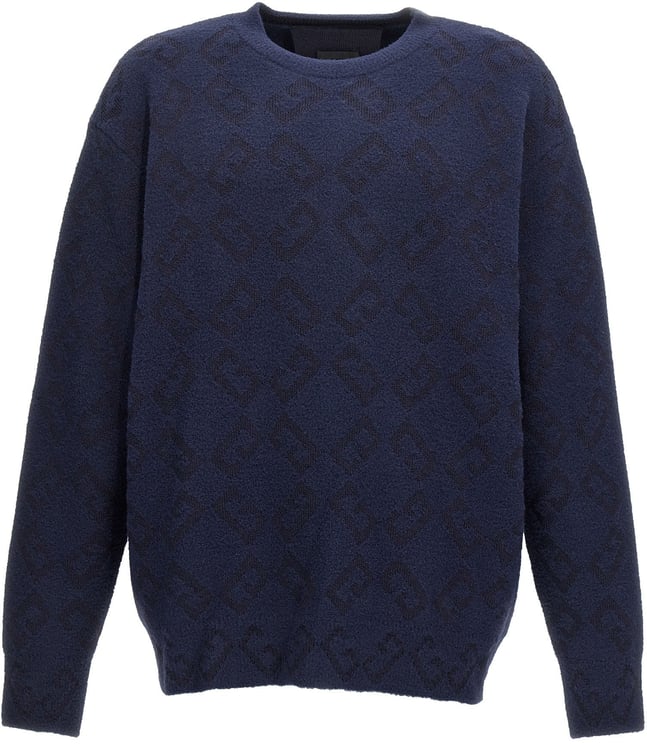 Givenchy Givenchy Blue Wool Cardigan