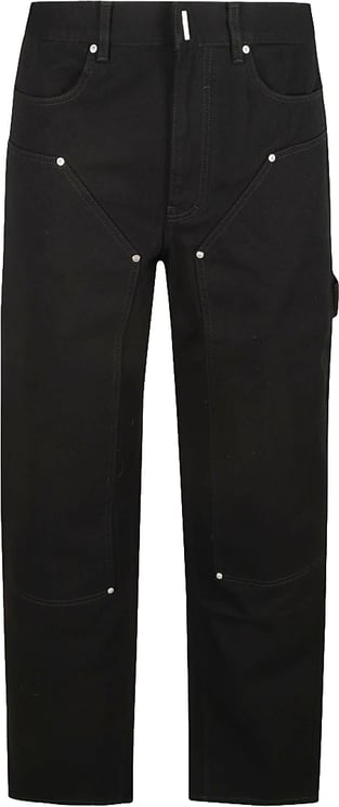 Givenchy Relaxed Fit Black Denim Jeans