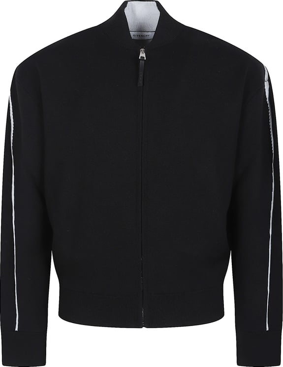 Givenchy Zip-Up Sweater With Couture Seam