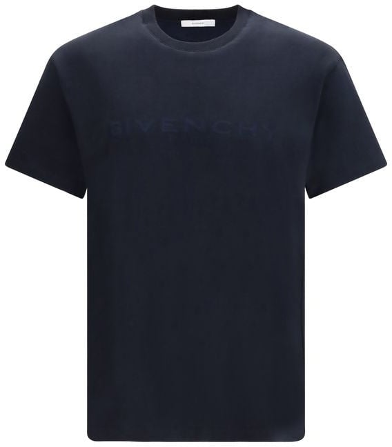 Givenchy Givenchy Blue Cotton T-Shirt