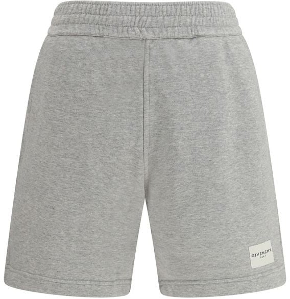 Givenchy Givenchy Gray Cotton Bermuda Shorts