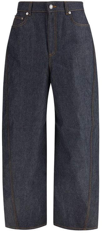 Givenchy Givenchy Blue Cotton Casual Pants