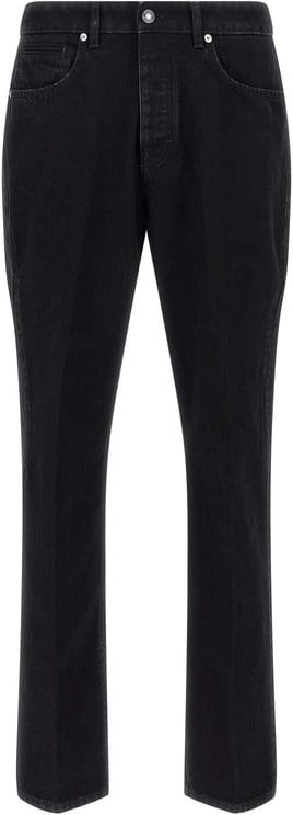 Givenchy Givenchy Black Cotton Straight-Leg Jeans
