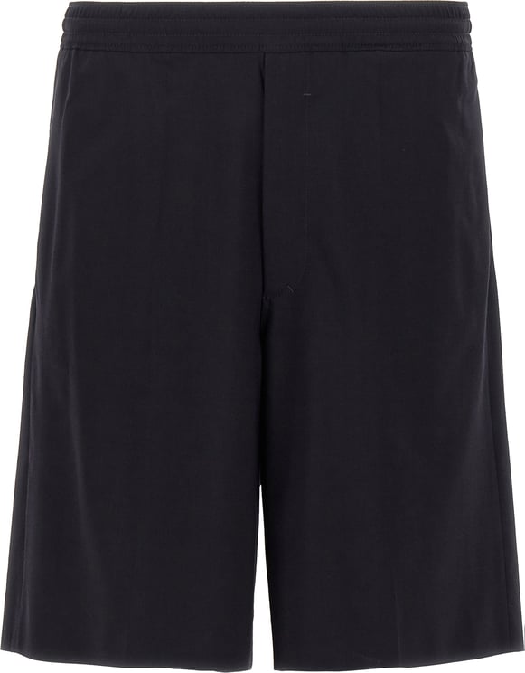 Givenchy Givenchy Blue Elastane Bermuda Shorts
