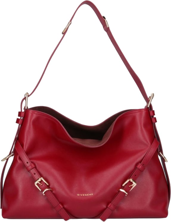 Givenchy Voyou Shoulder Bag Medium – Red