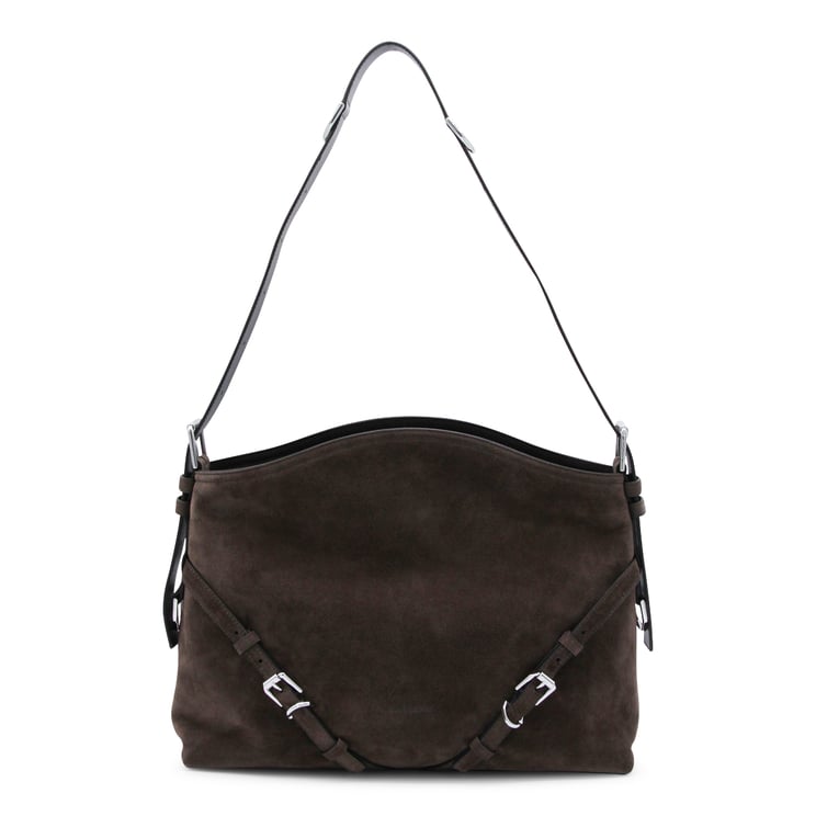 Givenchy Medium Brown Suede Shoulder Bag