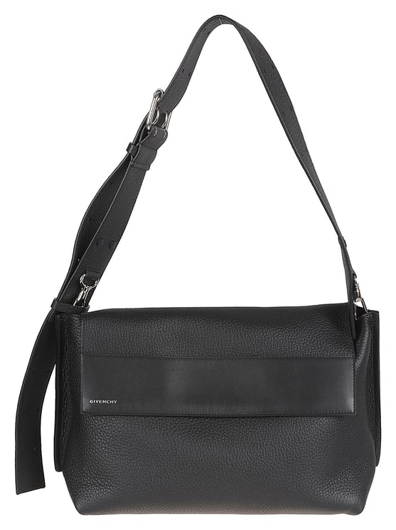 Givenchy Folded Flap Bag in Soft Calf Leather with Adjustable Strap