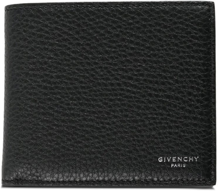 Givenchy Textured Calf Leather Billfold Coin Wallet