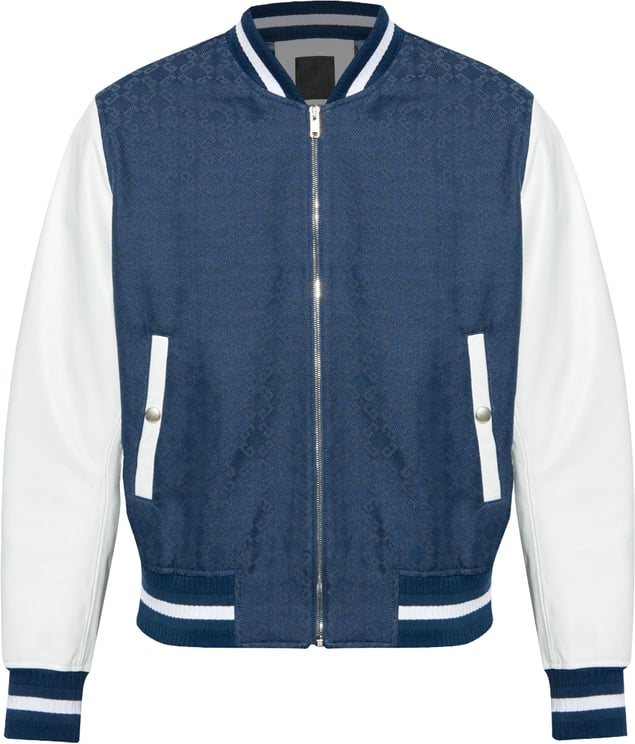 Givenchy Indigo Blue Zip-Up Jacket