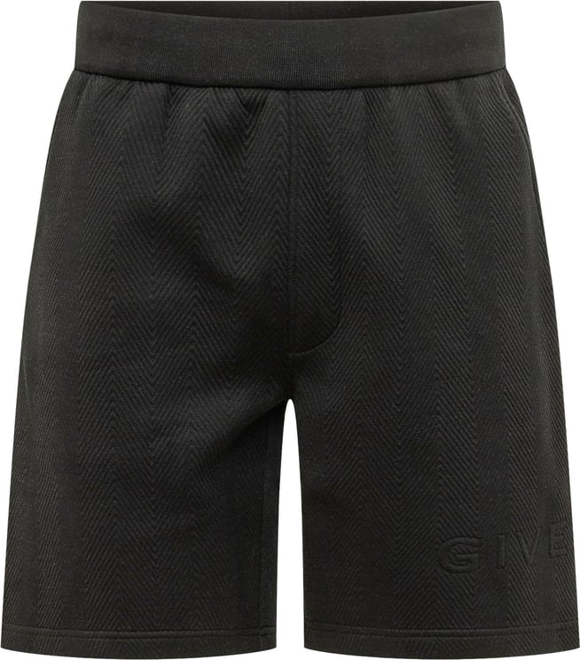 Givenchy Shorts Quilted con Logo Tono su Tono