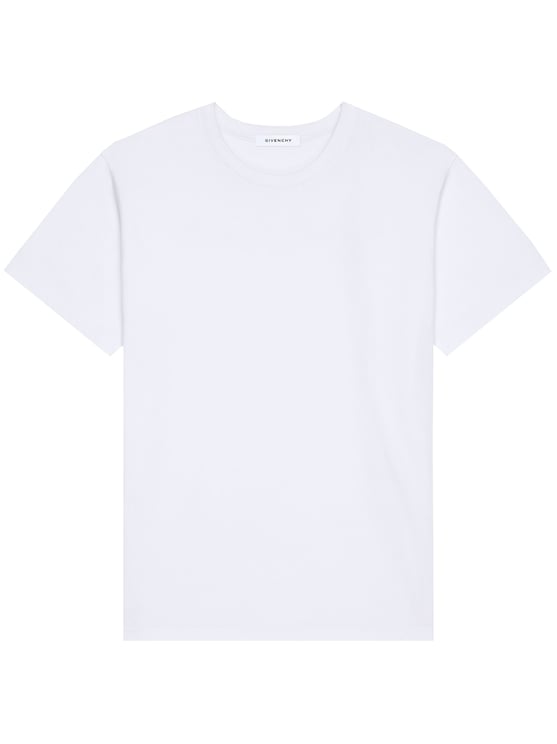 Givenchy White Regular Fit Bold Logo T-Shirt