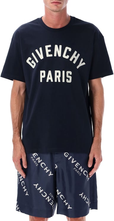 Givenchy Tshirt Logo Front Bianco