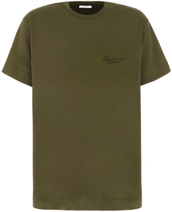 Givenchy Givenchy Military green cotton t-shirt