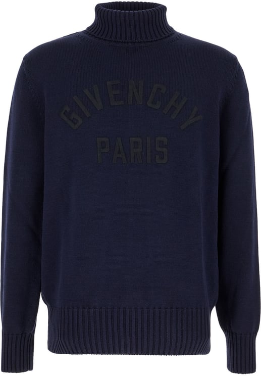 Givenchy Givenchy Navy blue cotton sweater