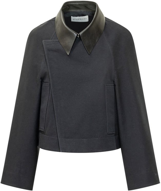 Givenchy Giacca Cocoon con Colletto Ampio