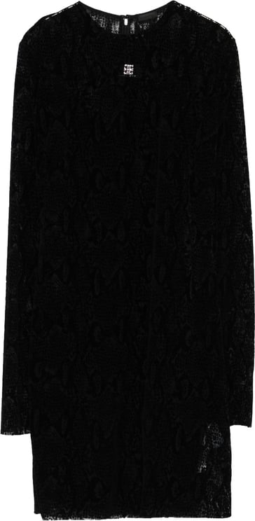 Givenchy Sheer Lace Mini Dress