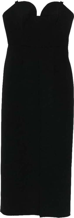 Givenchy Fitted Black Midi Dress