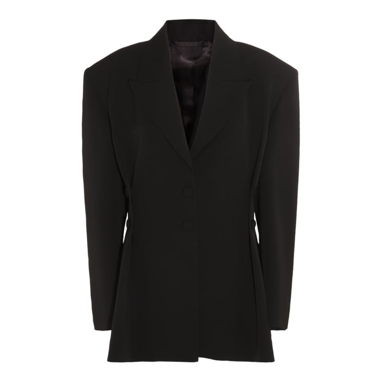 Givenchy Structured Black Blazer with Tailored Silhouette