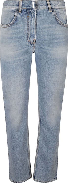 Givenchy Classic High-Waisted Straight-Leg Denim