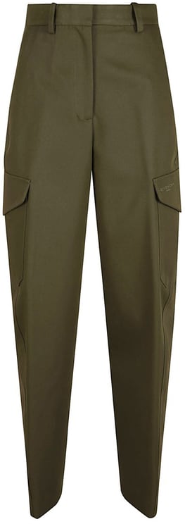 Givenchy High-Waisted Twill Trousers