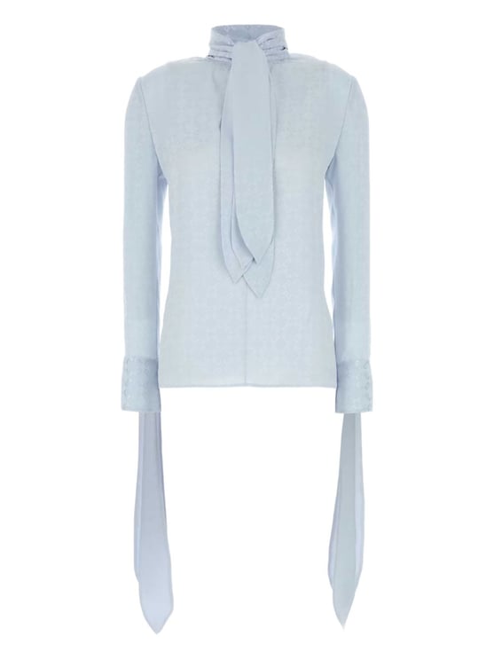 Givenchy Top Bleu Pale