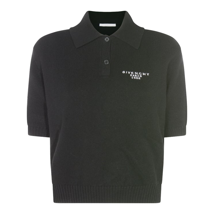 Givenchy Black Wool Top