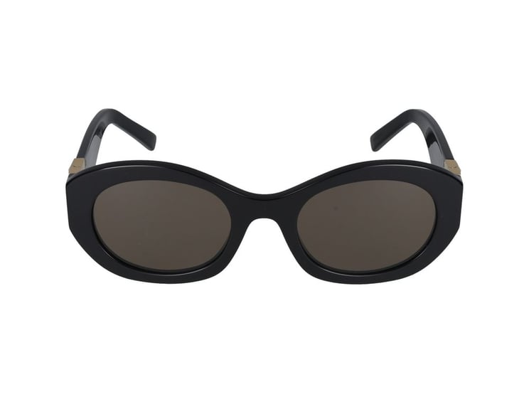 Givenchy Black Bold Oversized Round Sunglasses